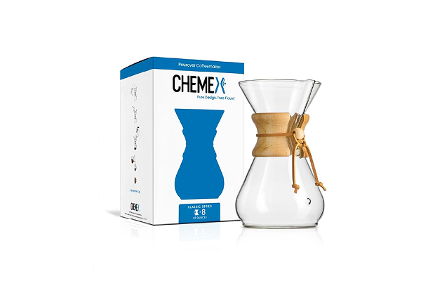 Chemex Pour-Over Glass Coffeemaker